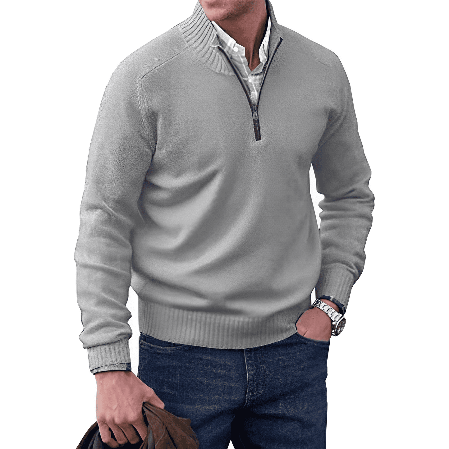 Oliver™ | Eleganter Kaschmirpullover für Stil und Komfort