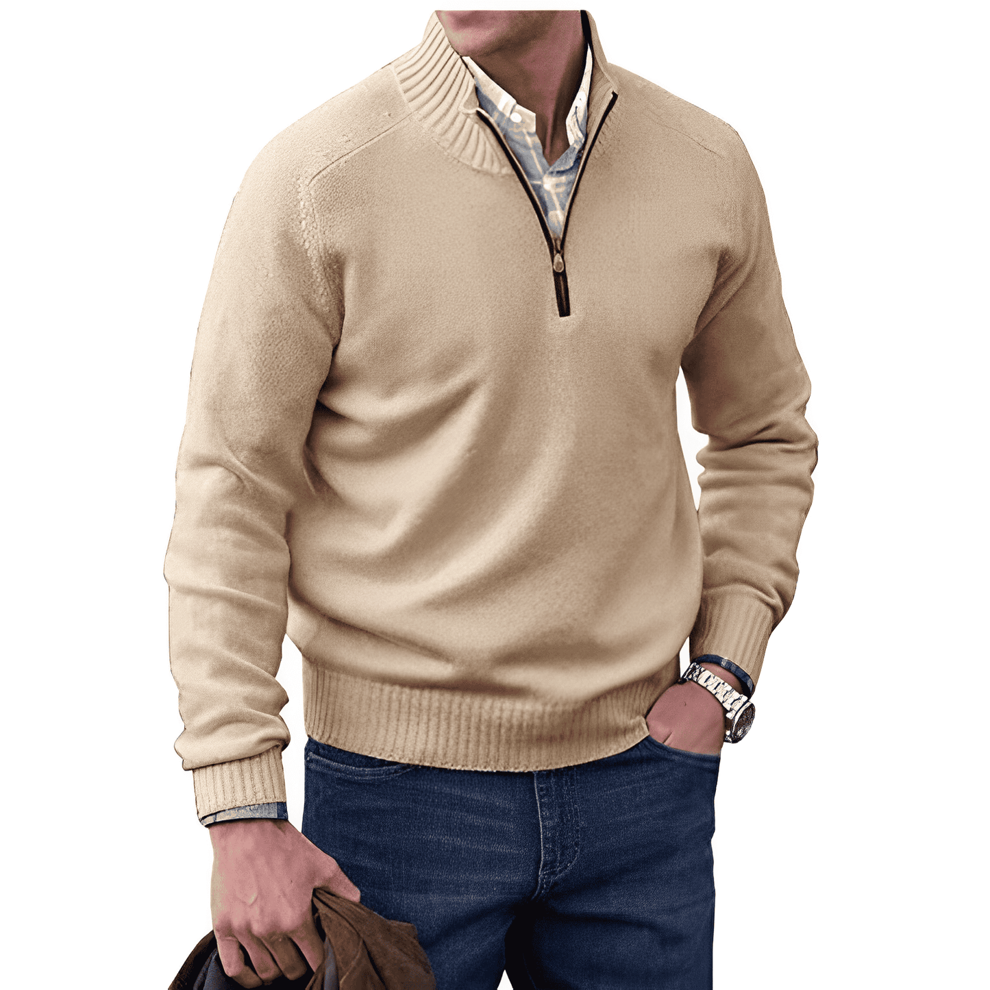 Oliver™ | Eleganter Kaschmirpullover für Stil und Komfort