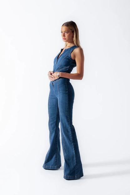 LARA Denim Jumpsuit